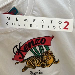 NWT KENZO Paris Memento 2 Tiger Shirt